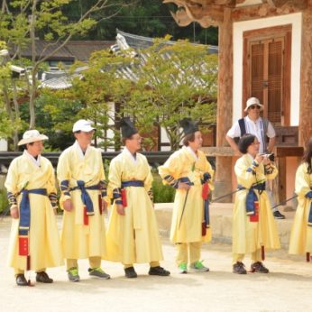 문화체육관광부 '여유' 시범행사 참가단