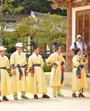 문화체육관광부 '여유' 시범행사 참가단