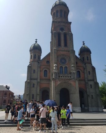 군자중학교 연수
