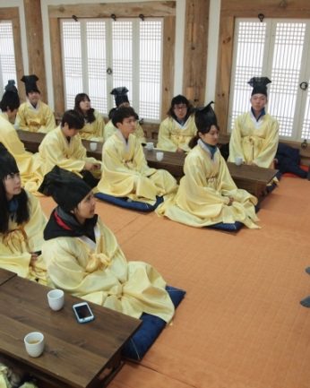 우석대학교 재학생 전통문화연수